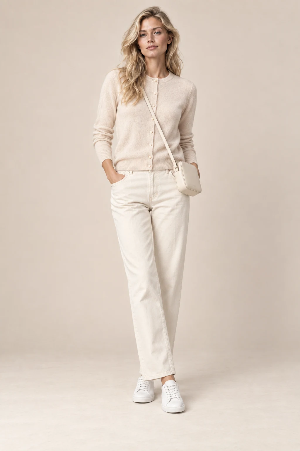 Soft Scandinavian on Dolly’s sample model