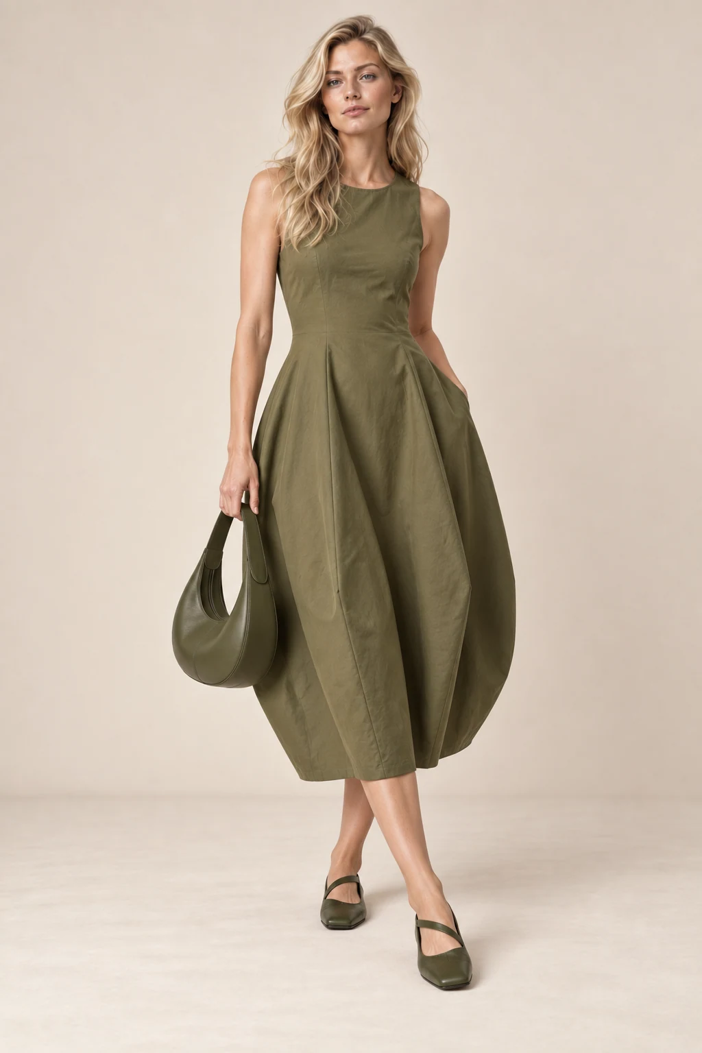 Gallery girl · The dress edit on Dolly’s sample model