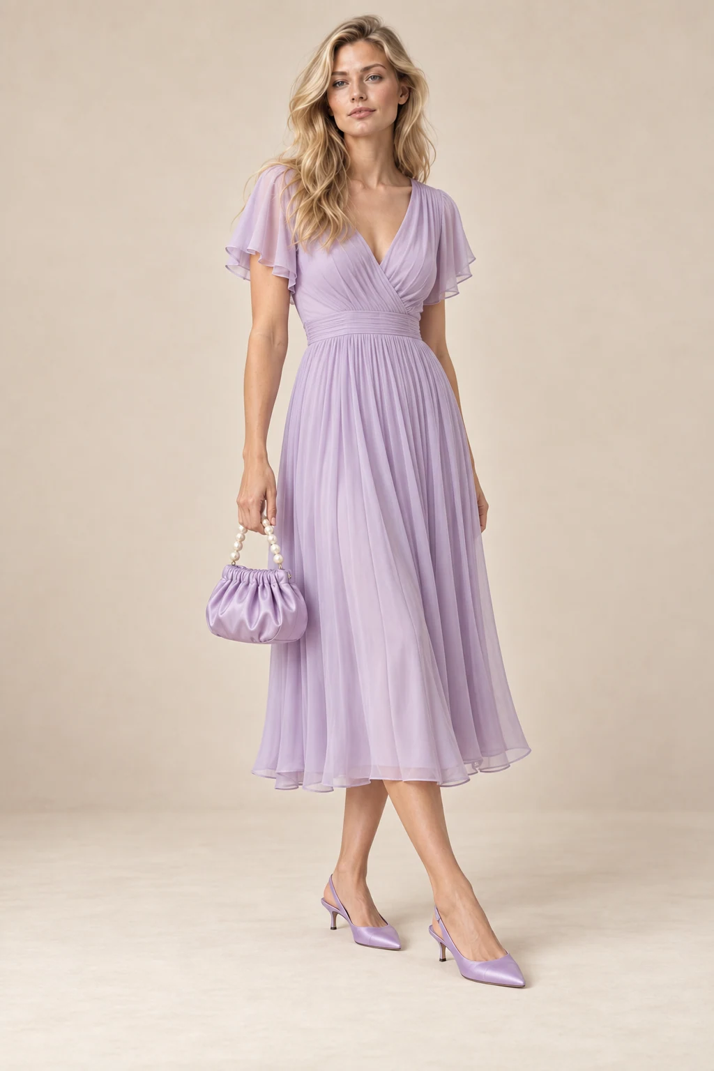 Garden party · The dress edit on Dolly’s sample model