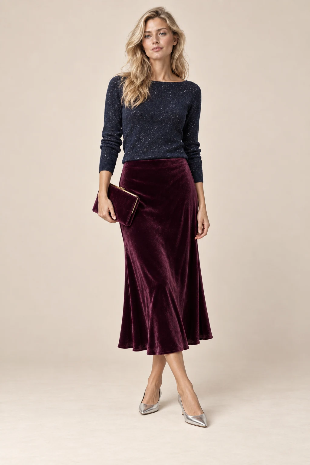 Midnight matinée · The day edit on Dolly’s sample model