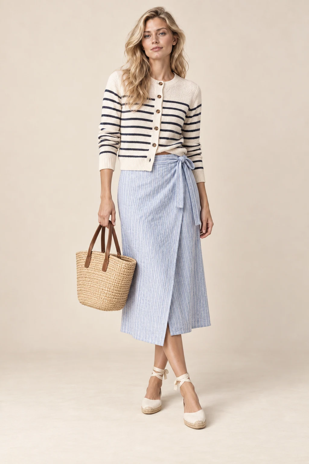 Riviera postcard · The day edit on Dolly’s sample model